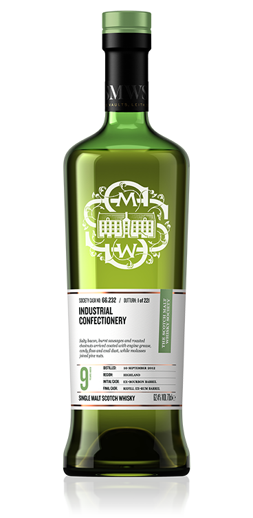 SMWS 66.232 INDUSTRIAL CONFECTIONARY