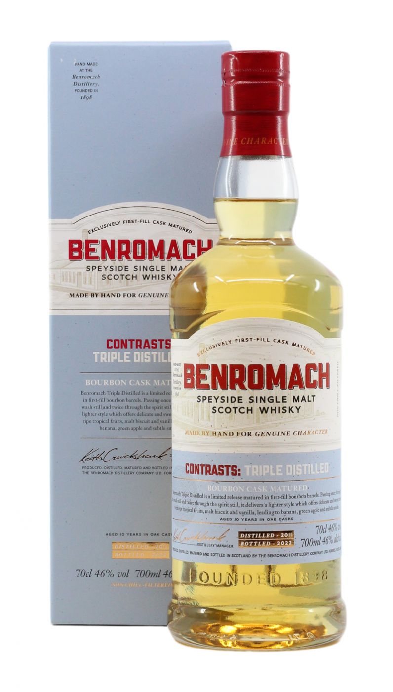 BENROMACH TRIPLE DISTILLED