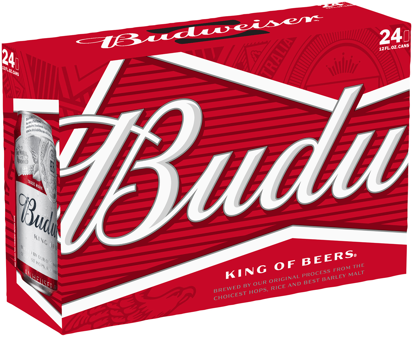 BUDWEISER LAGER 24PK