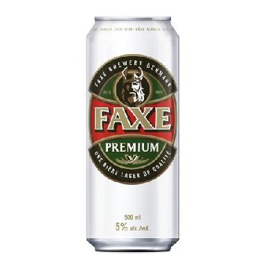Faxe premium lager + 500ml (5741000193006)